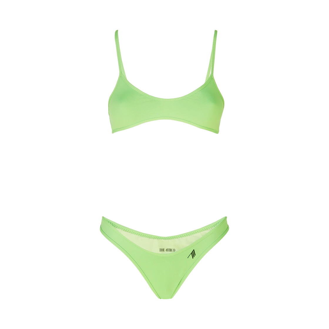 (W) 디 아티코 에시드 비키니 그린((W) The Attico Acid Bikini Green)