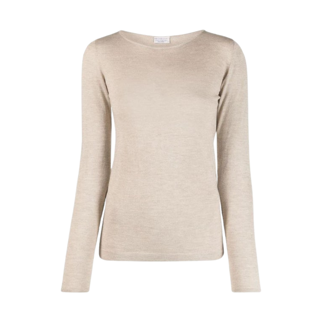 M41800008-C067 (W) Brunello Cucinelli Crewneck Sweater Beige