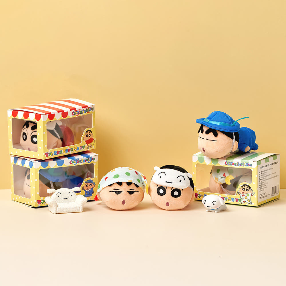 대원미디어 짱구는못말려 옷입히기 인형 키링 파자마(Daewonmedia Crayon Shin Chan Dress-up Plush Doll Keyring Pajamas) - 5