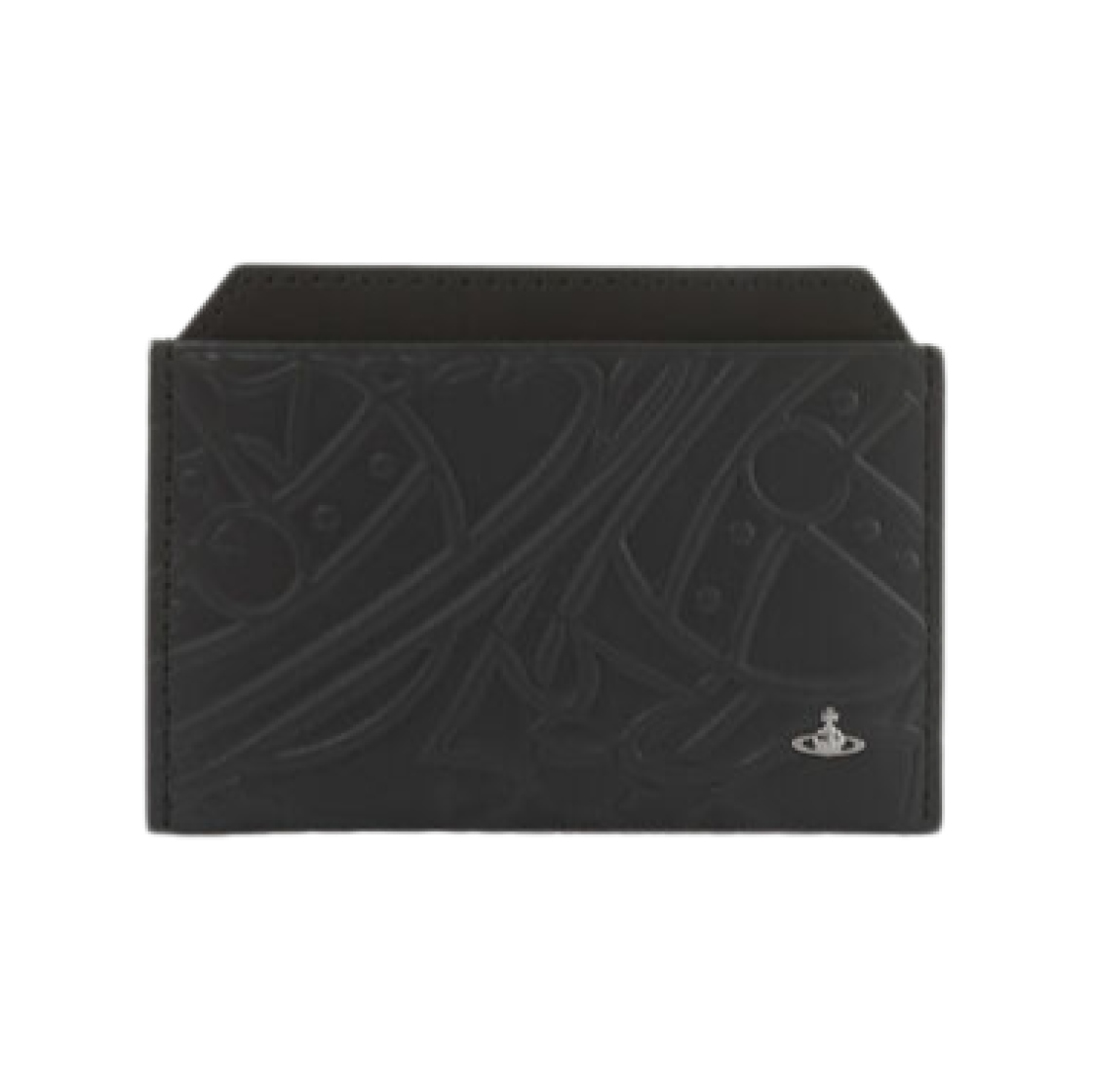 비비안 웨스트우드 플랫 카드 홀더 블랙(Vivienne Westwood Flat Card Holder Black) - 1