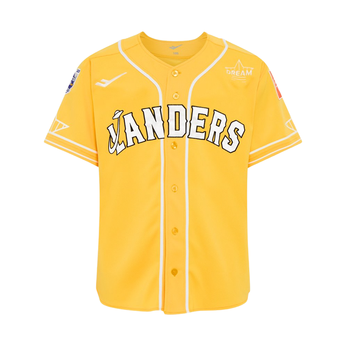 KBO 올스타 2023 SSG 랜더스 드림 유니폼 옐로우 (논 마킹 버전)(KBO All Star 2023 SSG Landers Dream Uniform Yellow (Non Marking Ver.))