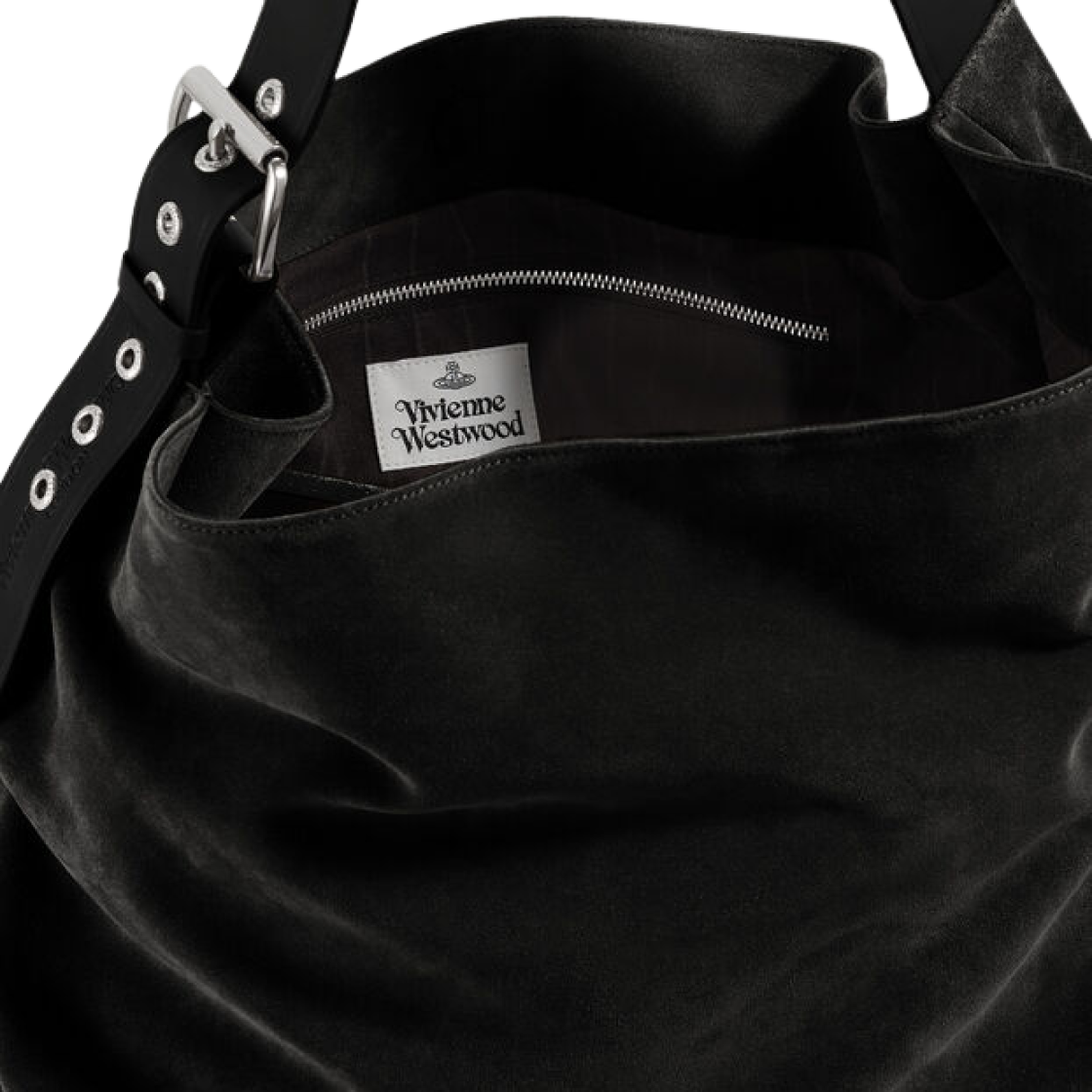 비비안 웨스트우드 맥심 라지 숄더백 블랙(Vivienne Westwood Maxime Large Shoulder Bag Black) - 3