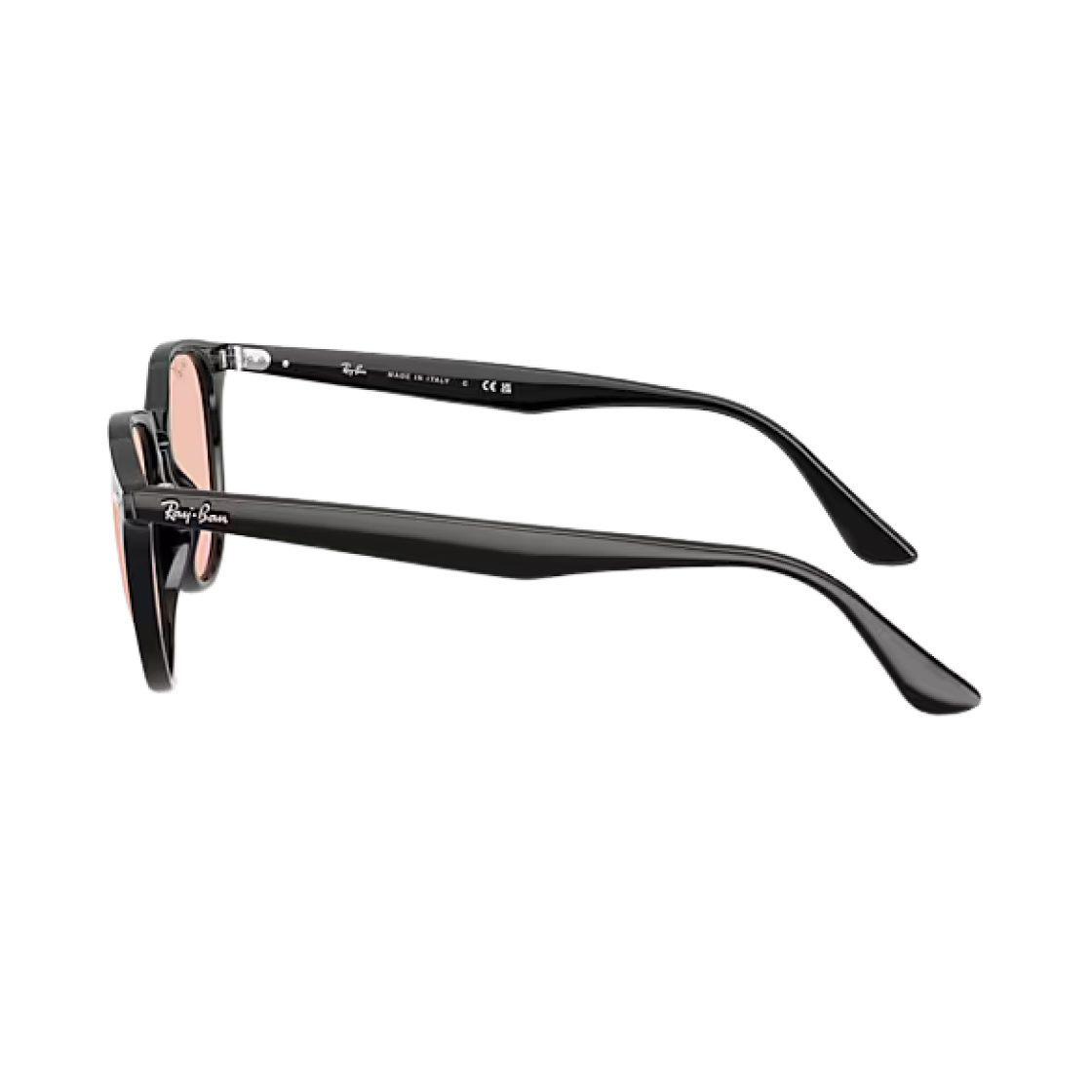 레이밴 RB4259 폴리쉬드 블랙 프레임 리히트 핑크 렌즈 로우 브릿지 핏(Ray-Ban RB4259 Polished Black Frame Light Pink Lense Low Bridge Fit) - 2