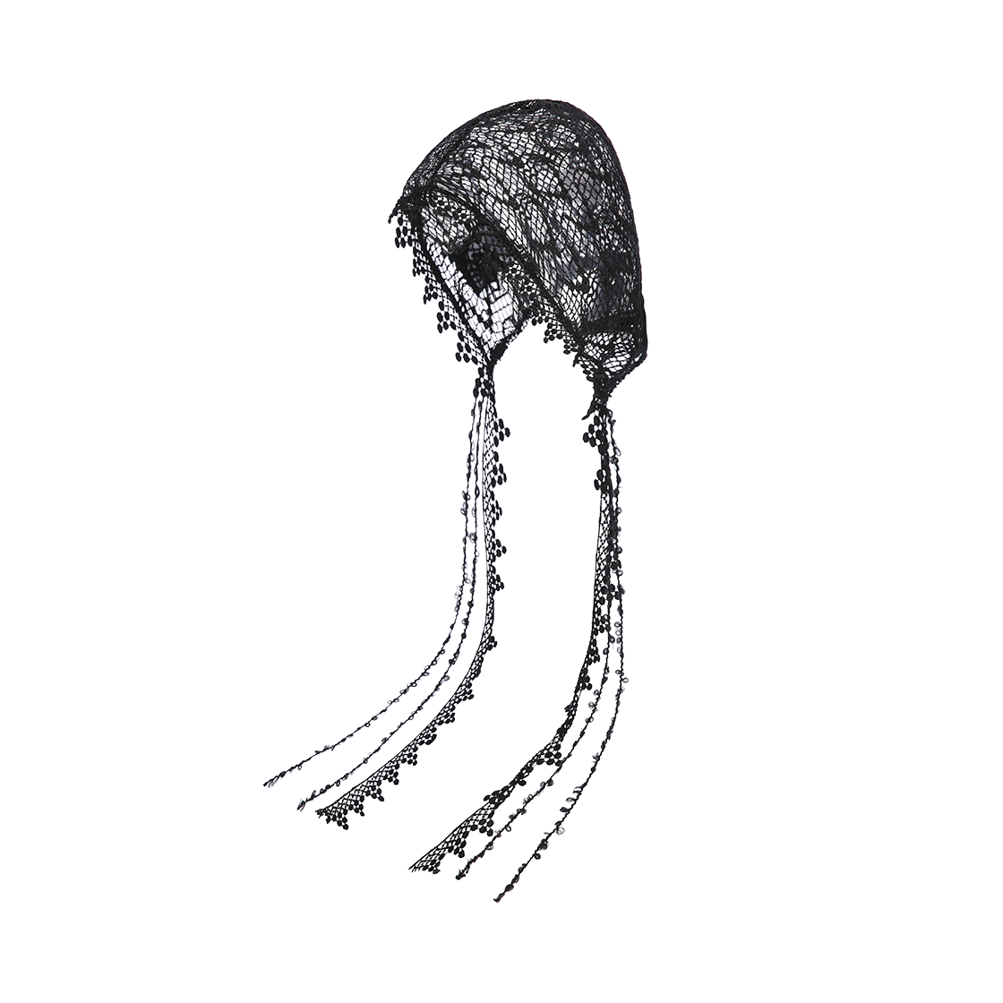 클럿 스튜디오 하트 크로셰 보넷 블랙(Clut Studio Heart Crocher Bonnet Black)