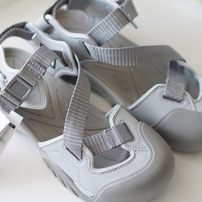 Fila Peito Sandal Grey 착용 스타일