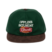 STU Sign Embroidery Suede Ball Cap Green