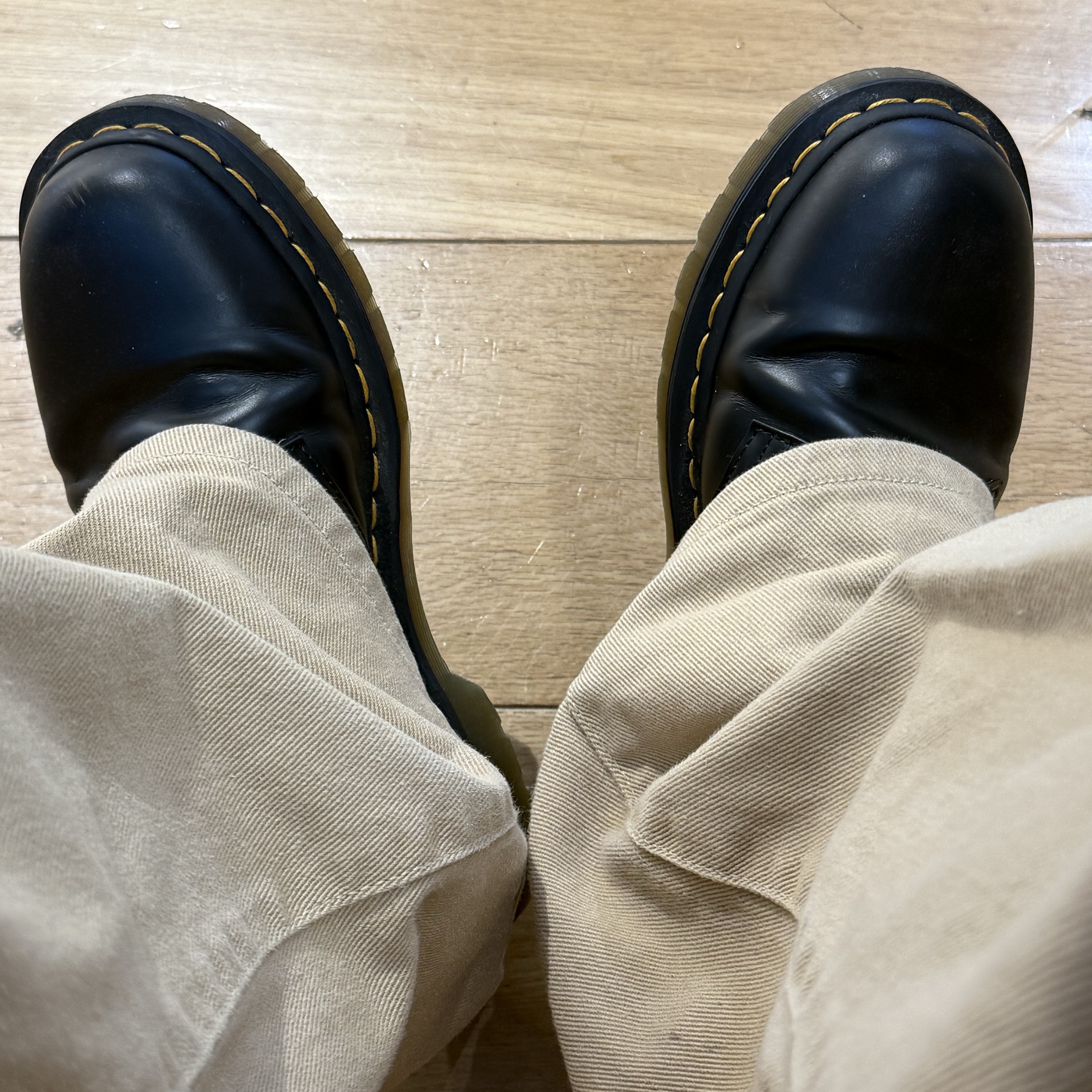 Dr. Martens 1461 Smooth Black 착용 스타일