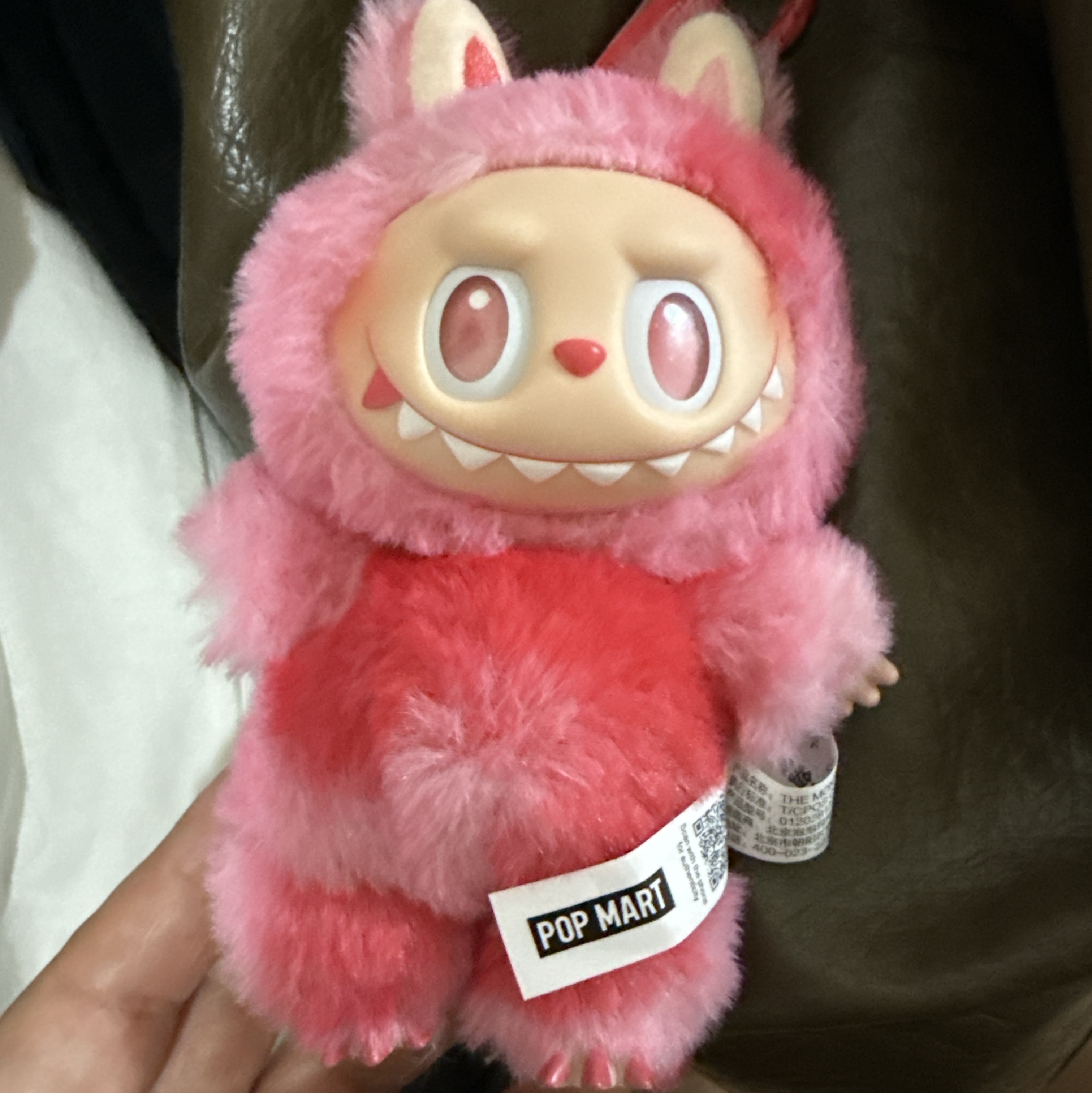 Pop Mart Labubu The Monsters Highlight Series Love Keyring (Opened Case) 착용 스타일 - 3