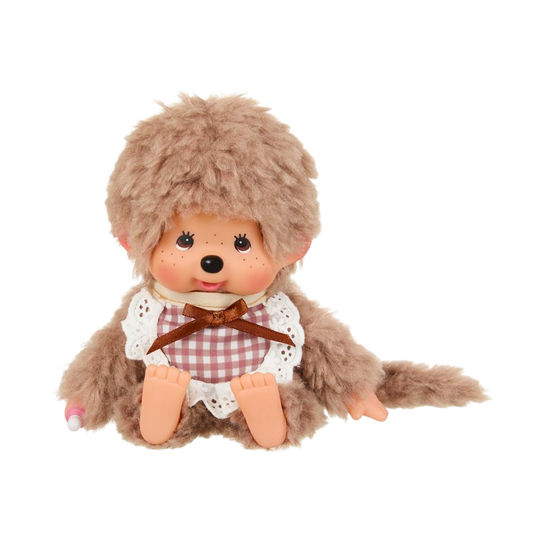몬치치 플러피 스위트 브라운 몬치치 인형 브라운(Monchhichi Fluffy Sweet Brown Monchhichi Doll Brown) - 1
