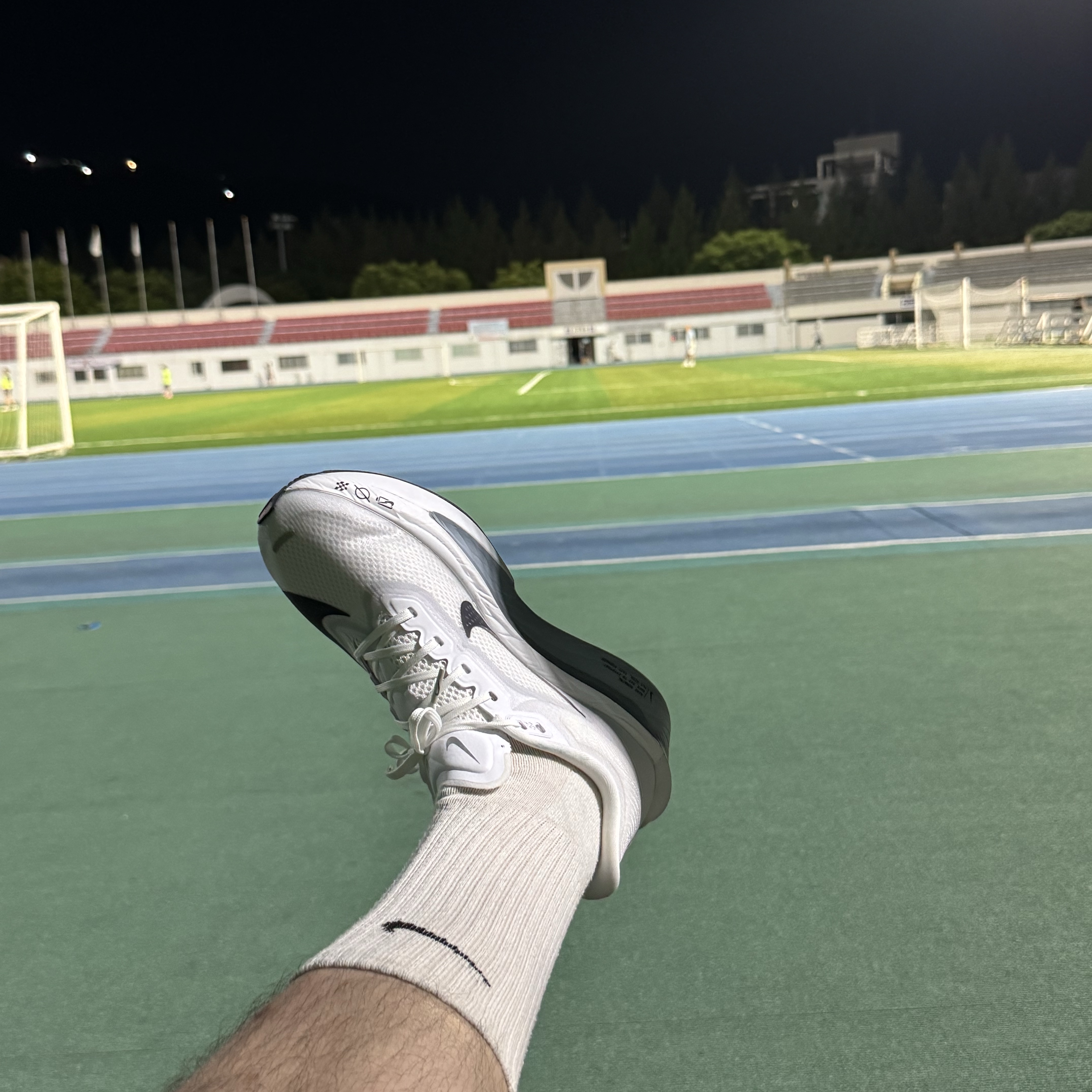 Nike Zoom Fly 6 White Pure Platinum 착용 스타일 - 1