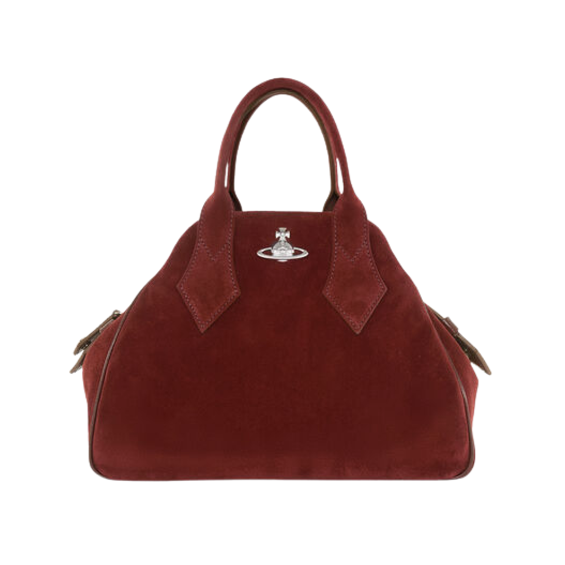4702000UW-L007E Vivienne Westwood Yasmine Medium Bag Burgundy