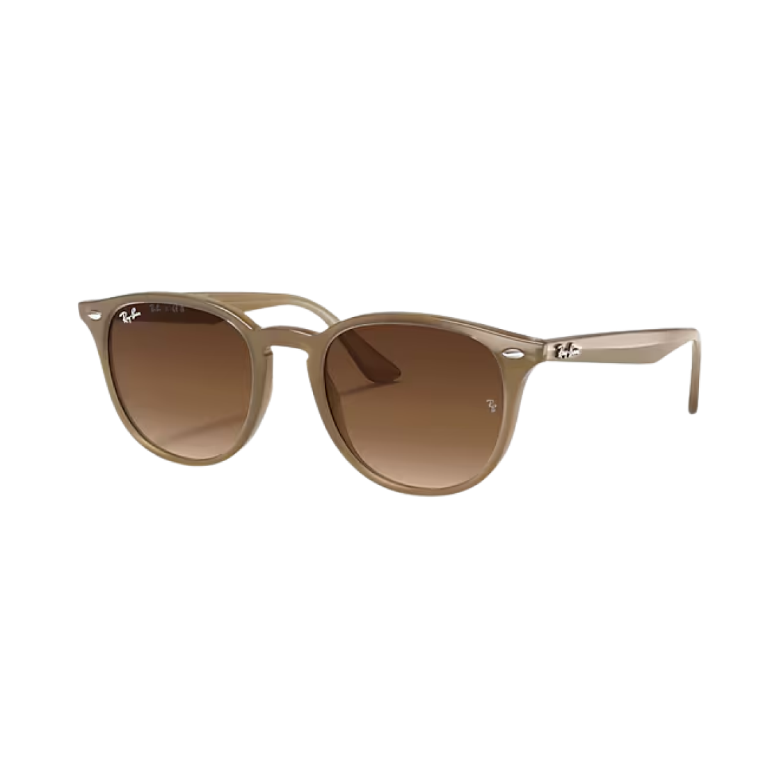RB4259-616613 Ray-Ban RB4259 Polished Beige Frame Brown Gradient Lense High Bridge Fit