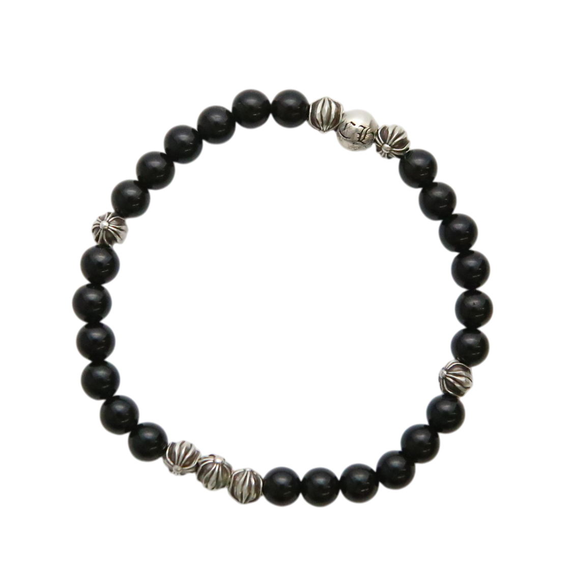 120 528 178 Hansroom Chrome Hearts 6mm 8ball Bead