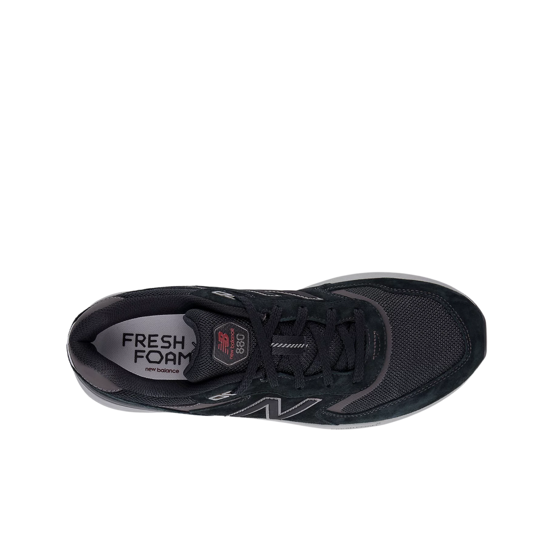 뉴발란스 프레쉬 폼 워킹 880v7 블랙 - D 스탠다드(New Balance Fresh Foam Walking 880v7 Black - D Standard) - 2