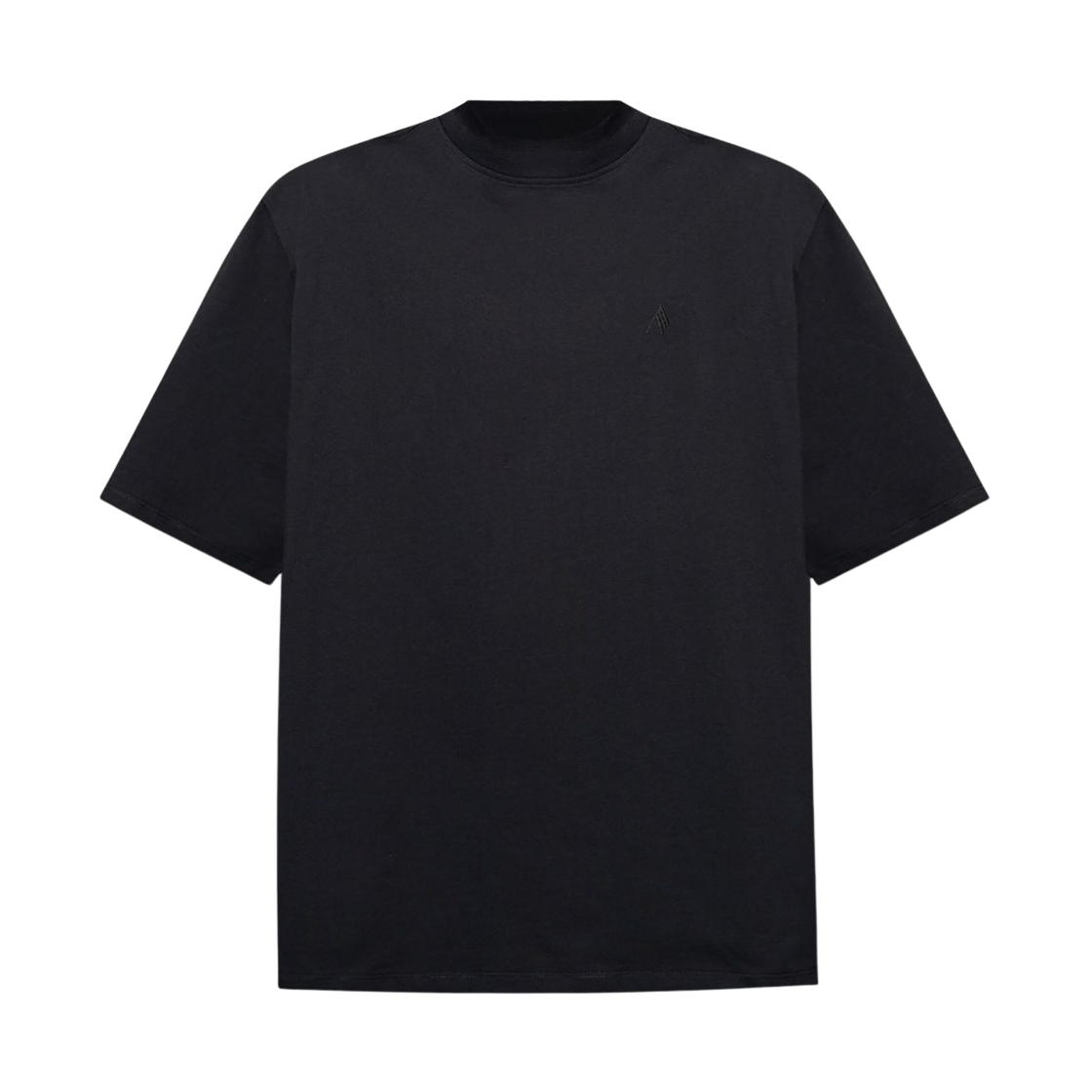 (W) 디 아티코 오버사이즈 티셔츠 블랙((W) The Attico Oversized T-Shirt Black)