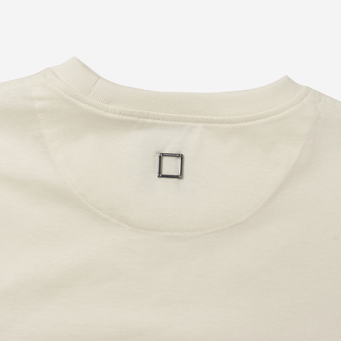 우영미 스트링 티셔츠 아이보리 - 24SS(Wooyoungmi String T-Shirt Ivory - 24SS) - 5