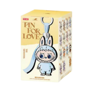 Pop Mart Labubu The Monsters Pin For Love Series Vinyl Plush Pendant Sealed Case (A-M) (1 Blind Box)