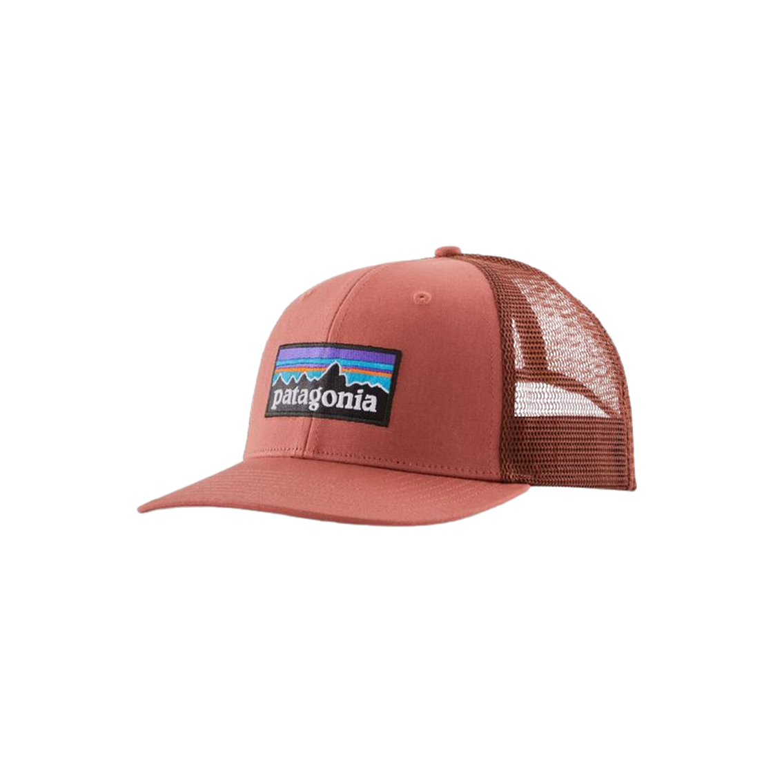 파타고니아 P-6 로고 트러커 햇 포터스 레드 프트레(Patagonia P-6 Logo Trucker Hat Potters Red Ptre)