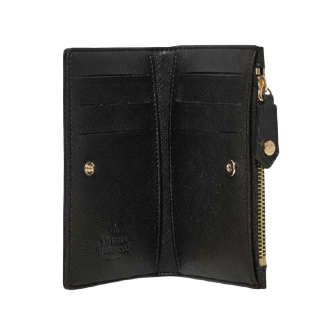 비비안 웨스트우드 슬림 플랩 카드 홀더 블랙(Vivienne Westwood Slim Flap Card Holder Black) - 3