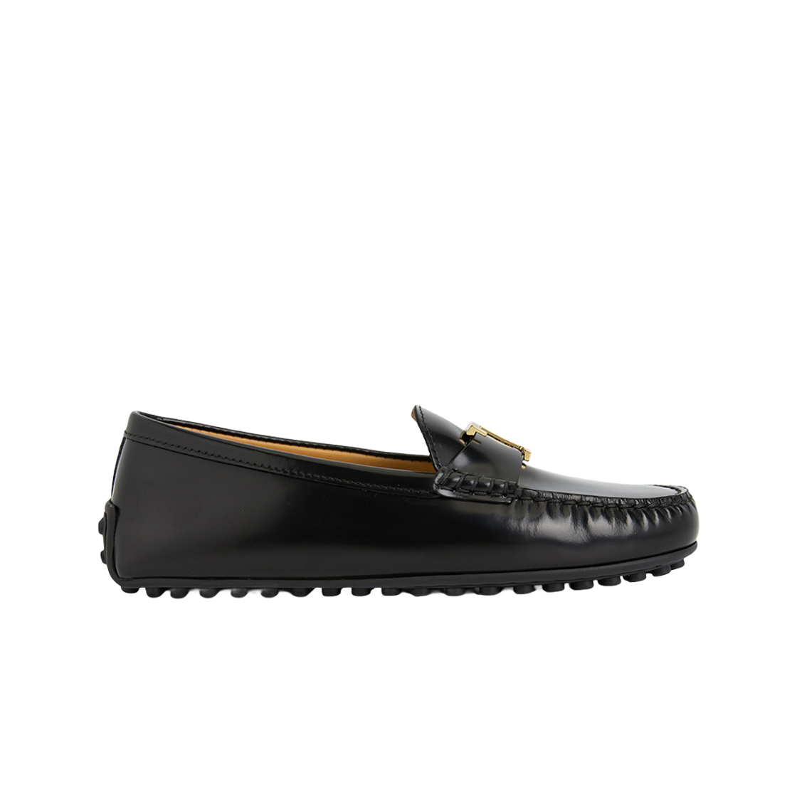 XXW10L0IZ00U14B999 (W) Tods City Gomino Driving Shoes Black