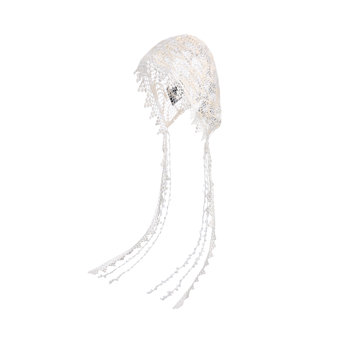 클럿 스튜디오 하트 크로셰 보넷 아이보리(Clut Studio Heart Crocher Bonnet Ivory)