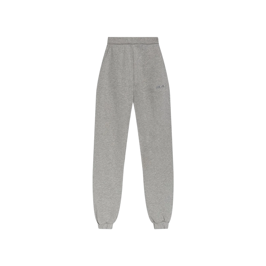 (W) 디 아티코 코튼 스웨트팬츠 라이트 그레이 멜란지((W) The Attico Cotton Sweatpants Light Grey Melange)