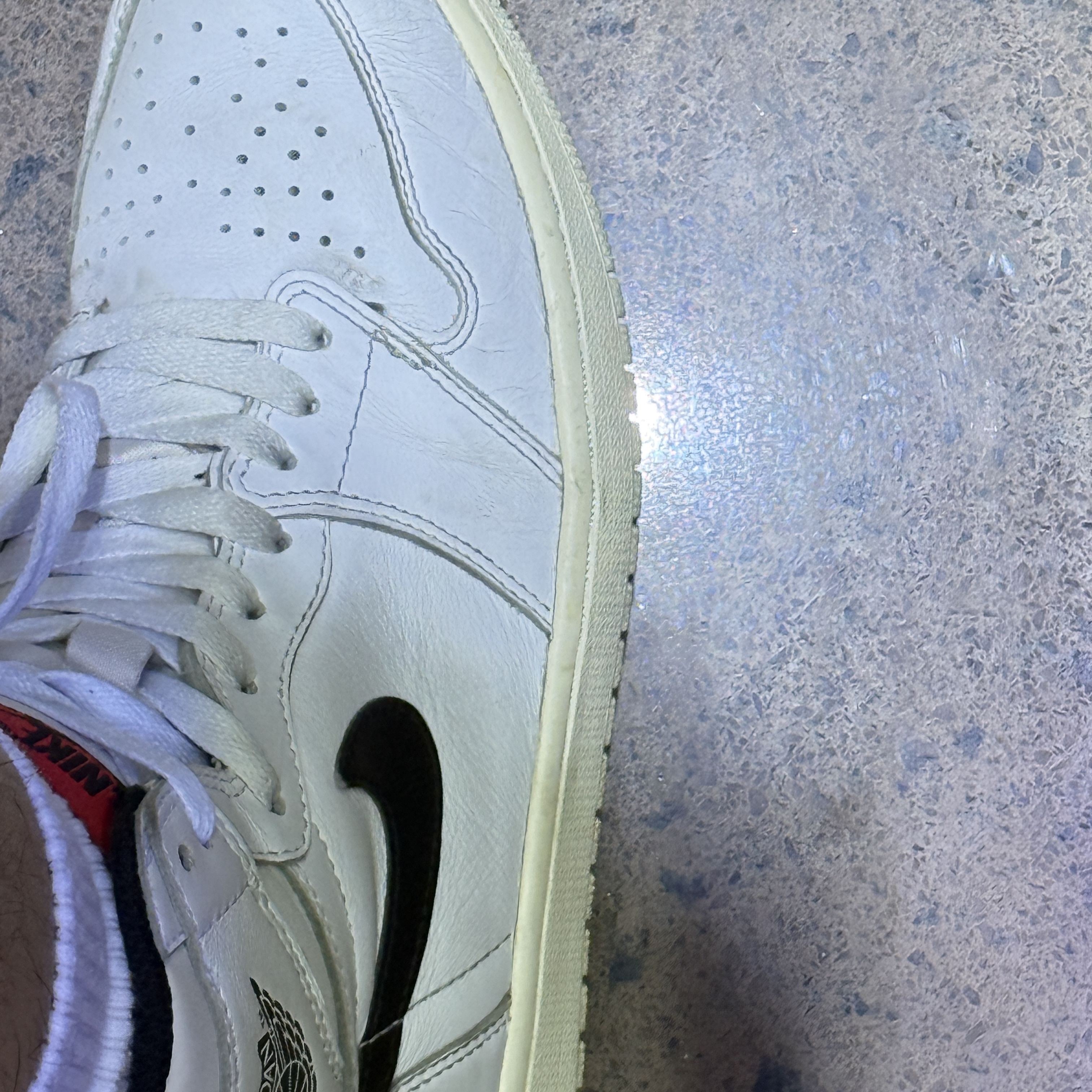 Jordan 1 Retro High OG Yin Yang White 착용 스타일