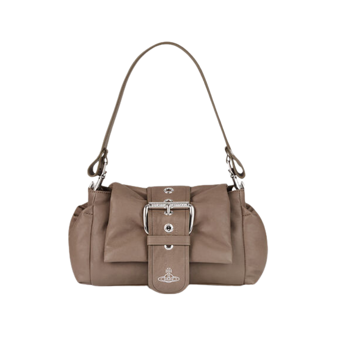 4602000PW-L00BX Vivienne Westwood Hazel Treasure Handbag Grey