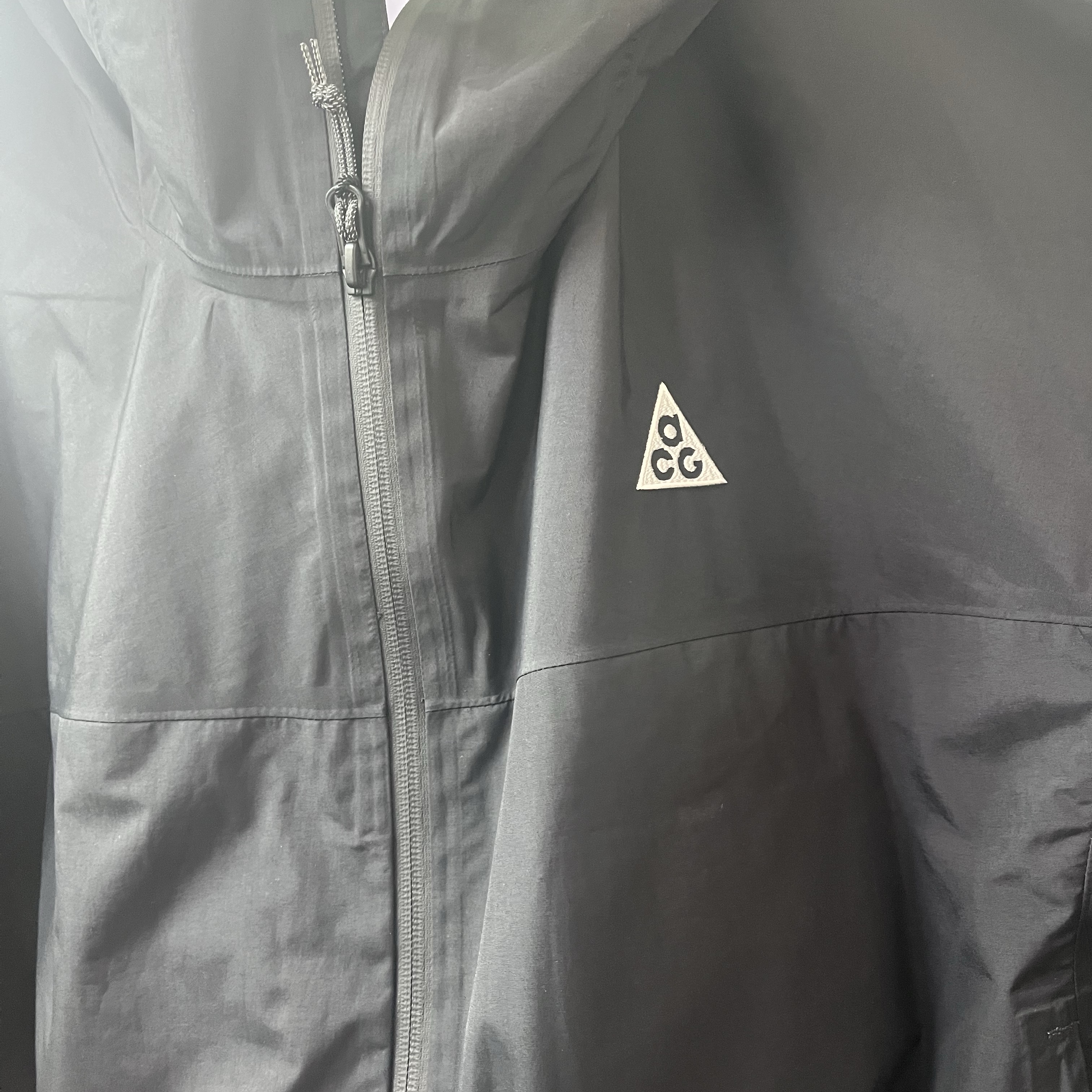 Nike ACG Morpho Storm-Fit ADV Rain Jacket Black - Asia 착용 스타일