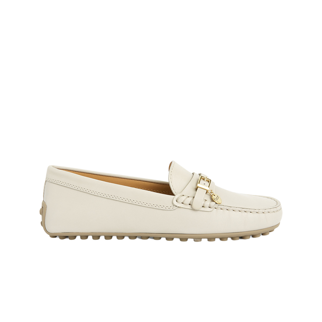 XXW10L0JM20N6MC006 (W) Tods City Gomino Driving Shoes Ivory