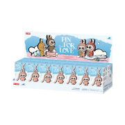 Pop Mart Labubu The Monsters Pin For Love Series Vinyl Plush Pendant Sealed Case (N-Z) (14 Blind Boxes)