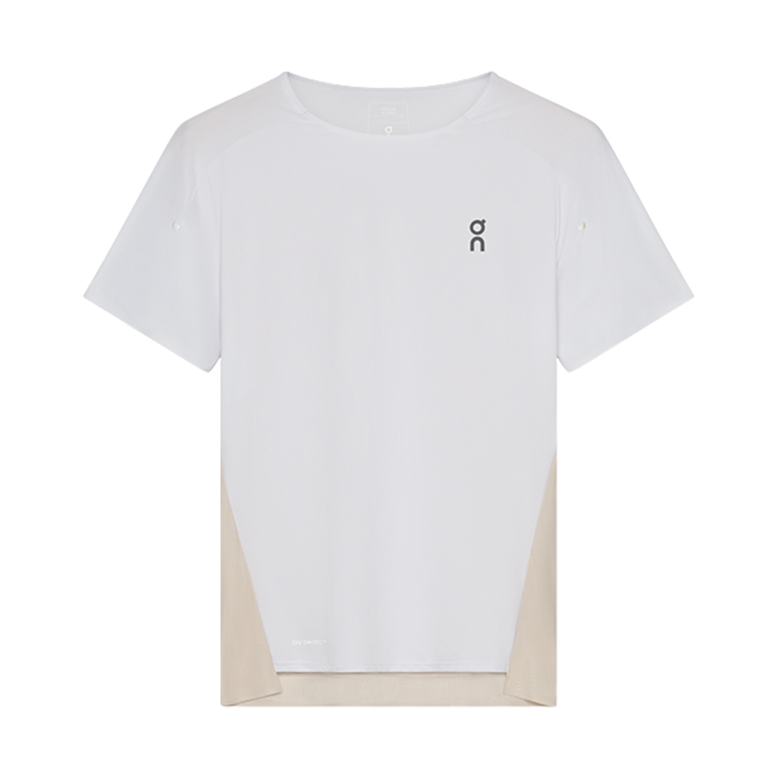 1WE10312993 (W) On Running Performance T-Shirt White Silver