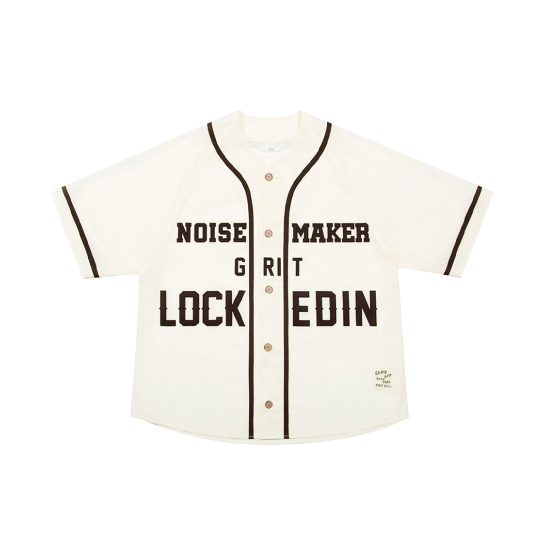 에스티유 시어서커 베이스볼 셔츠 아이보리(STU Seersucker Baseball Shirt Ivory)