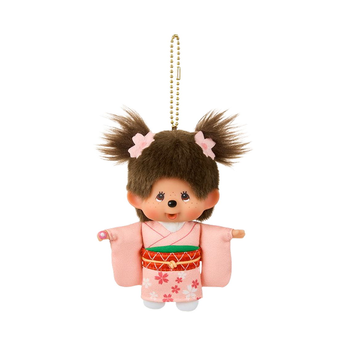 - Monchhichi Keychain Sakura Kimono