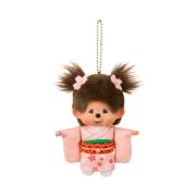 Monchhichi Keychain Sakura Kimono