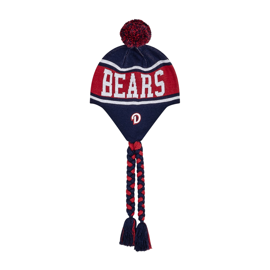 사파리스팟 X 베어스 니트 폼 비니 - 네이비(Safarispot X BEARS Knit Pom Beanie - Navy)