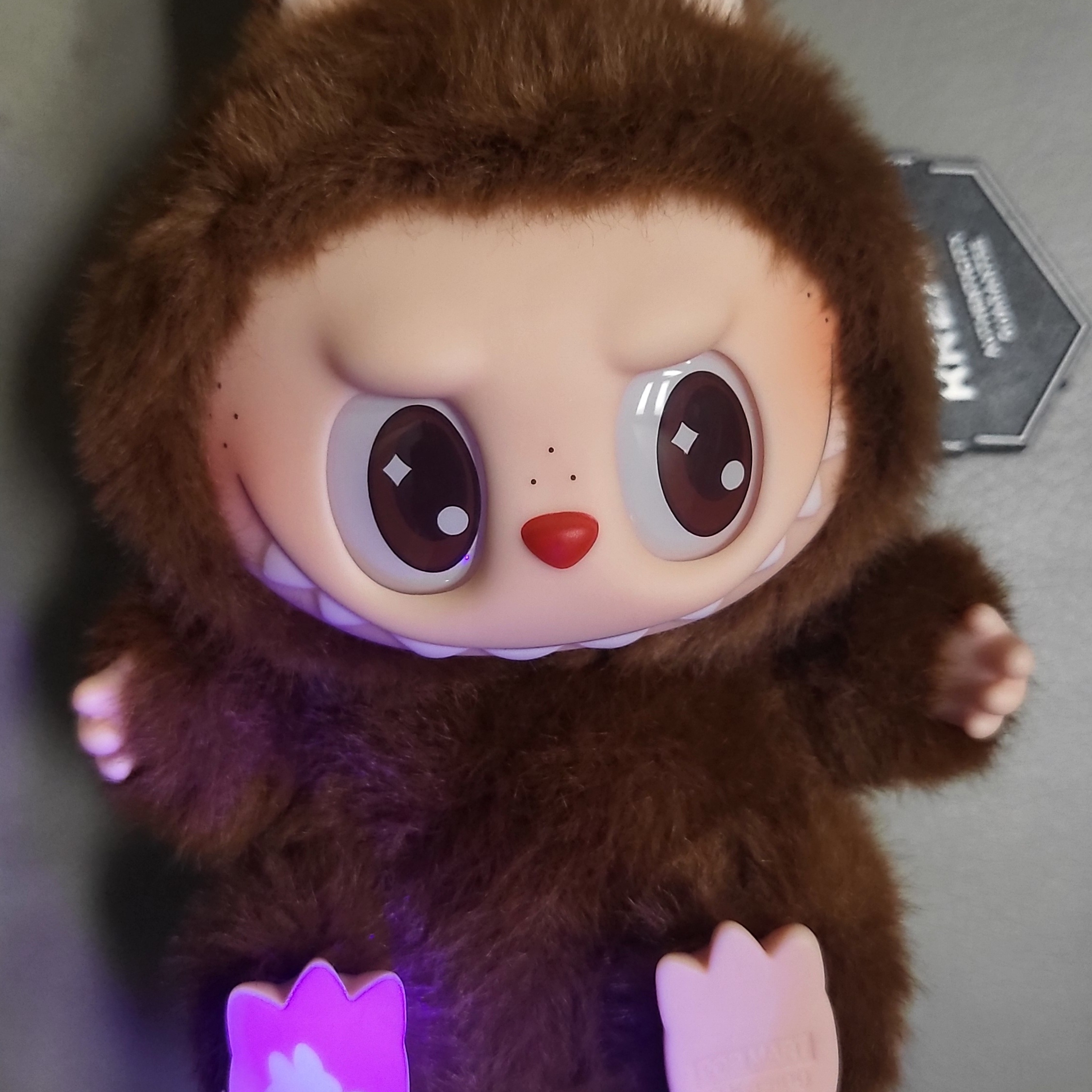 Pop Mart Labubu Let's Play Together Doll Series Duoduo Keyring (Opened Case), Pop Mart Labubu x Pronounce Lucky Fairy Toy Keyring 착용 스타일 - 4