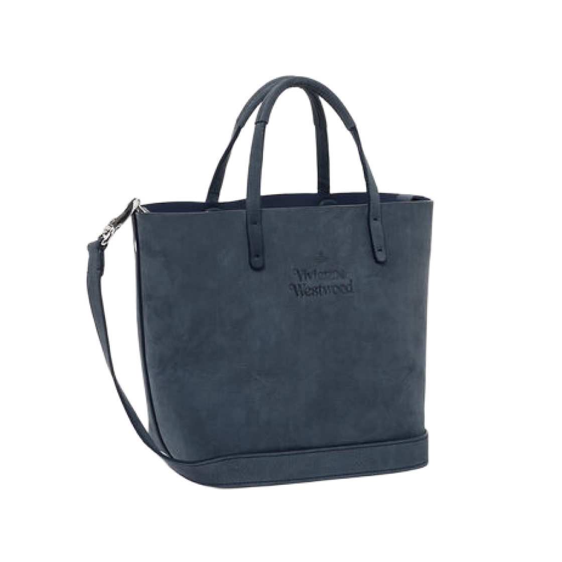 비비안 웨스트우드 스튜디오 스몰 쇼퍼 데님 블루(Vivienne Westwood Studio Small Shopper Denim Blue) - 2