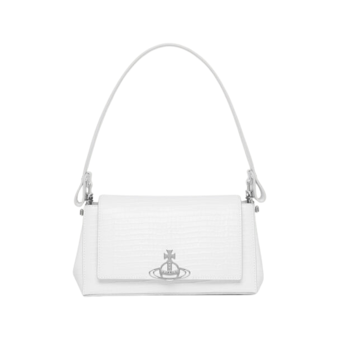 비비안 웨스트우드 헤이즐 미디움 핸드백 화이트(Vivienne Westwood Hazel Medium Handbag White) - 1