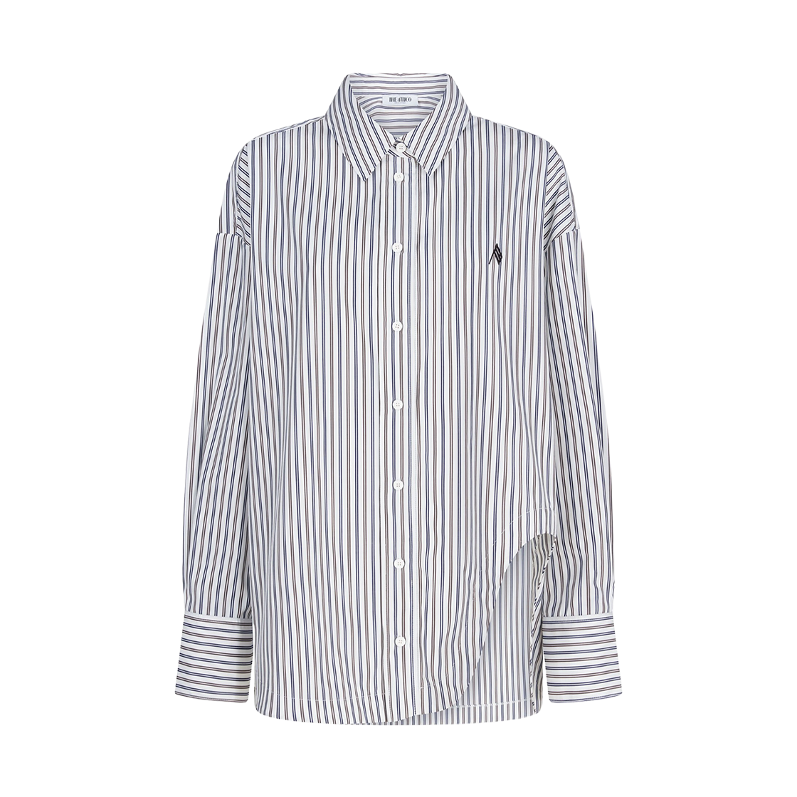 (W) 디 아티코 다이애나 셔츠 멀티컬러((W) The Attico Diana Shirt Multicolor)