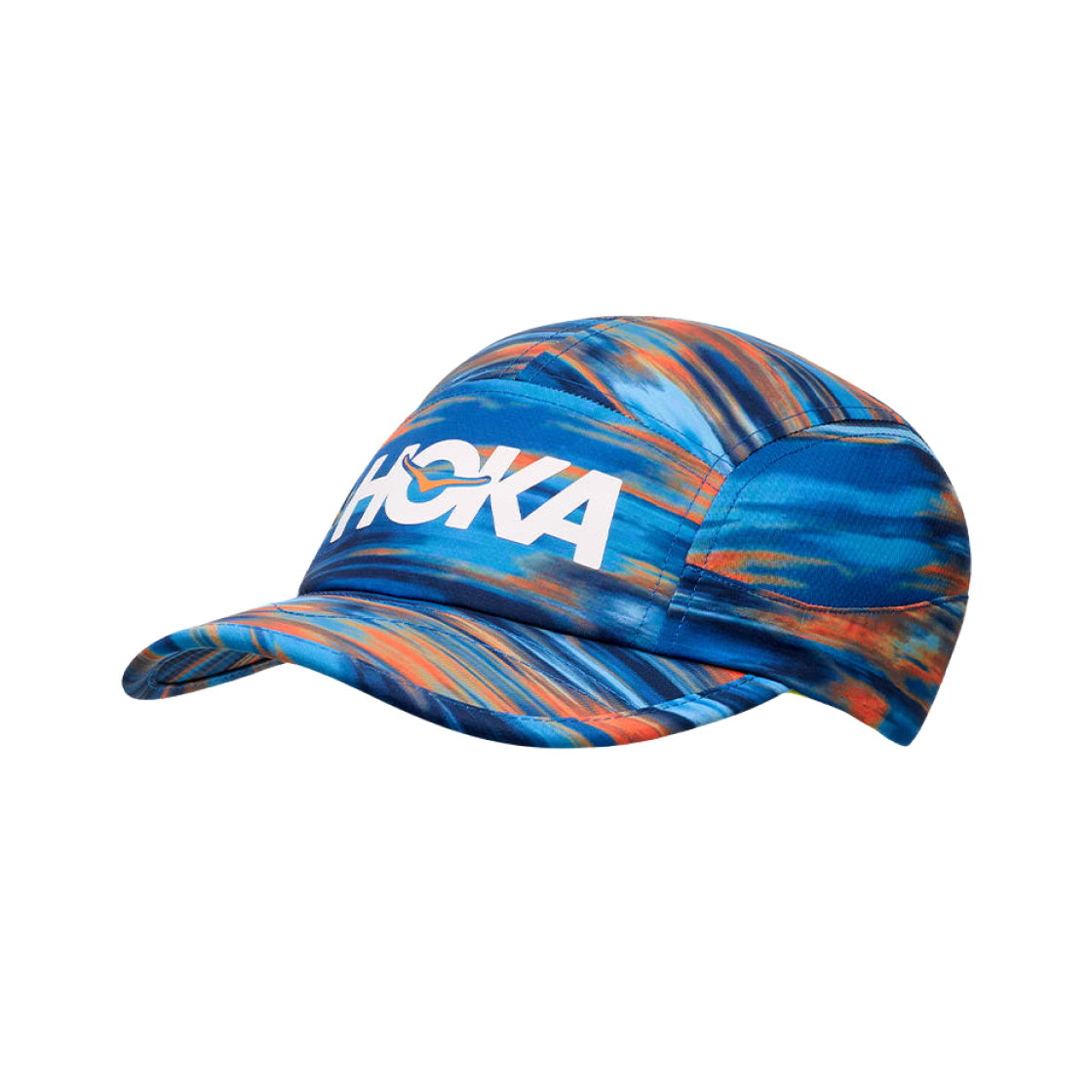 호카 런 햇 블루 블러 런 프린트(Hoka Run Hat Blue Blur Run Print)