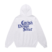 CAVISH Seller Logo Hoodie Light Grey Blue
