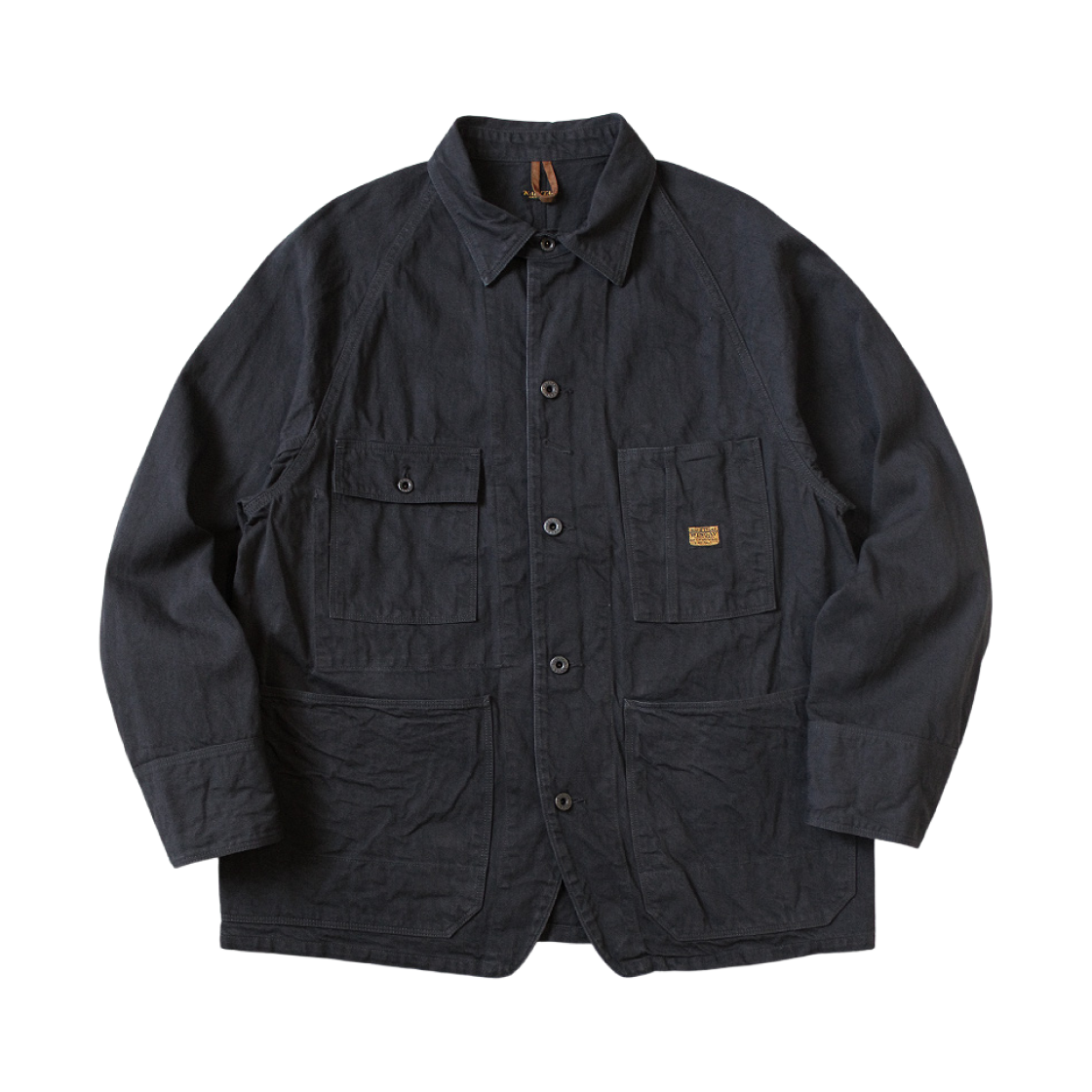 캐피탈 10온즈 블랙 x 블랙 데님 캑터스 커버올 블랙(Kapital 10 oz. Black x Black Denim Cactus Coverall Black)