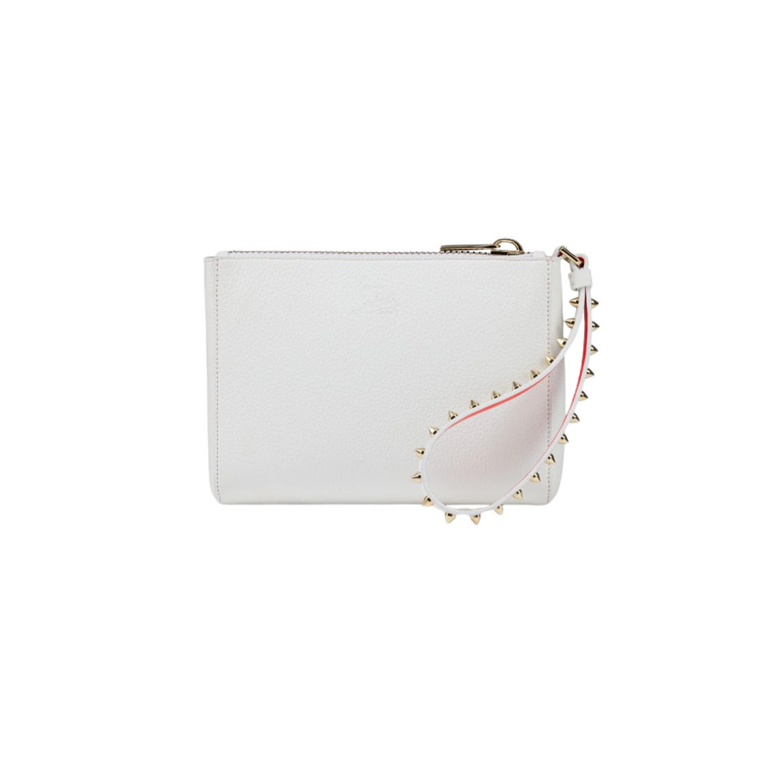 크리스찬 루부탱 카바타 미니 소프트 카프 레더 파우치 비앙코(Christian Louboutin Cabata Mini Soft Calf Leather Pouch Bianco) - 2