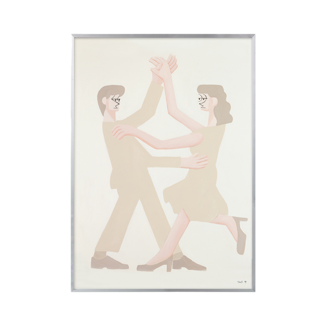 ARTBYHT0011_copy2 Print Bakery Yoon Hyungtaek, Fondness 2305-03 Silver