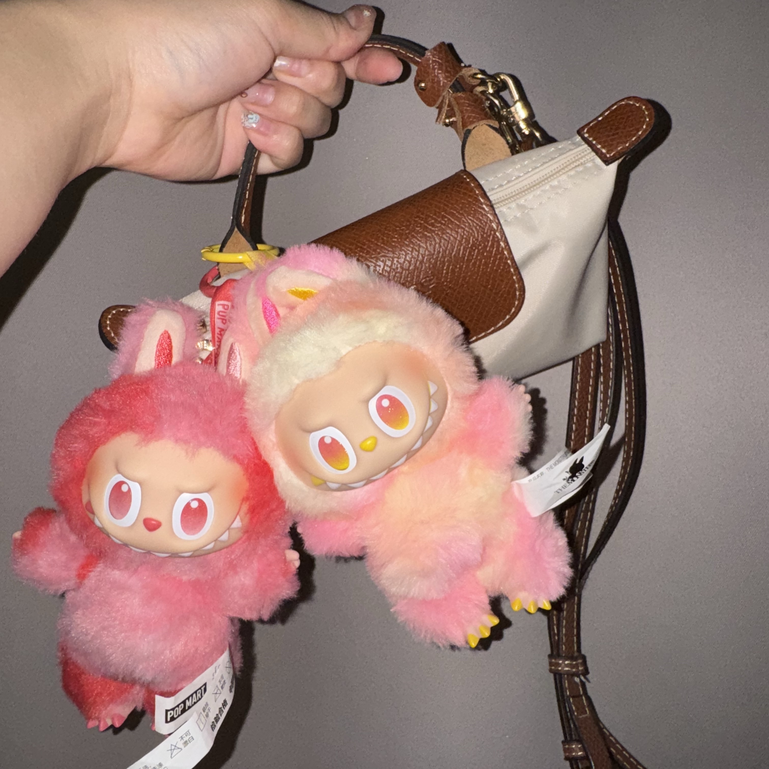 Pop Mart Labubu The Monsters Highlight Series Loyalty Keyring (Opened Case) 착용 스타일 - 1