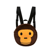 BAPE Baby Milo Plush Backpack Brown