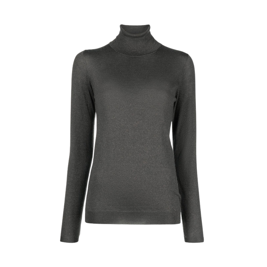 (W) 브루넬로 쿠치넬리 캐시미어 터틀넥 니트 그레이((W) Brunello Cucinelli Cashmere Turtleneck Knit Grey) - 1
