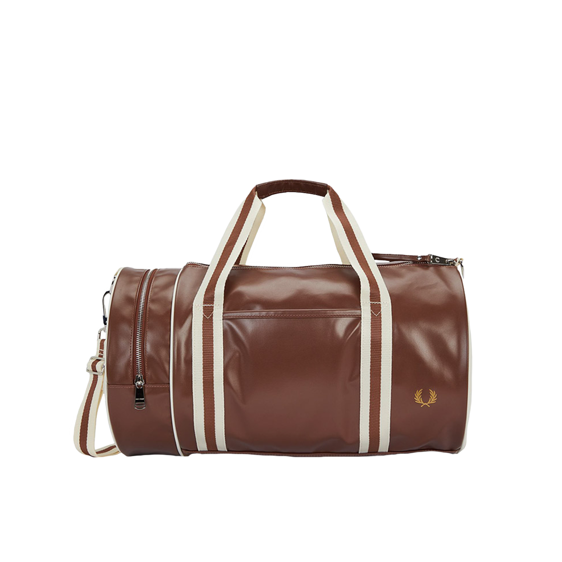 프레드페리 클래식 배럴 백 탄 에크루(Fred Perry Classic Barrel Bag Tan Ecru)