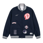 Safarispot X BEARS Reversible Varsity Jacket - Navy / Gray